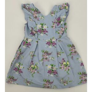 Janie and Jack Girls Ditsy Floral Dress Flower Girls Toddler 4